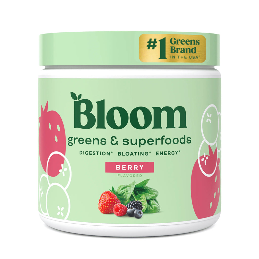 Greens & Superfoods Powder, for Digestive Health, Mixed Berry, 30 Servings